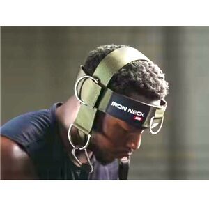 Iron Neck Olive Green Neck Harness For Weight Training